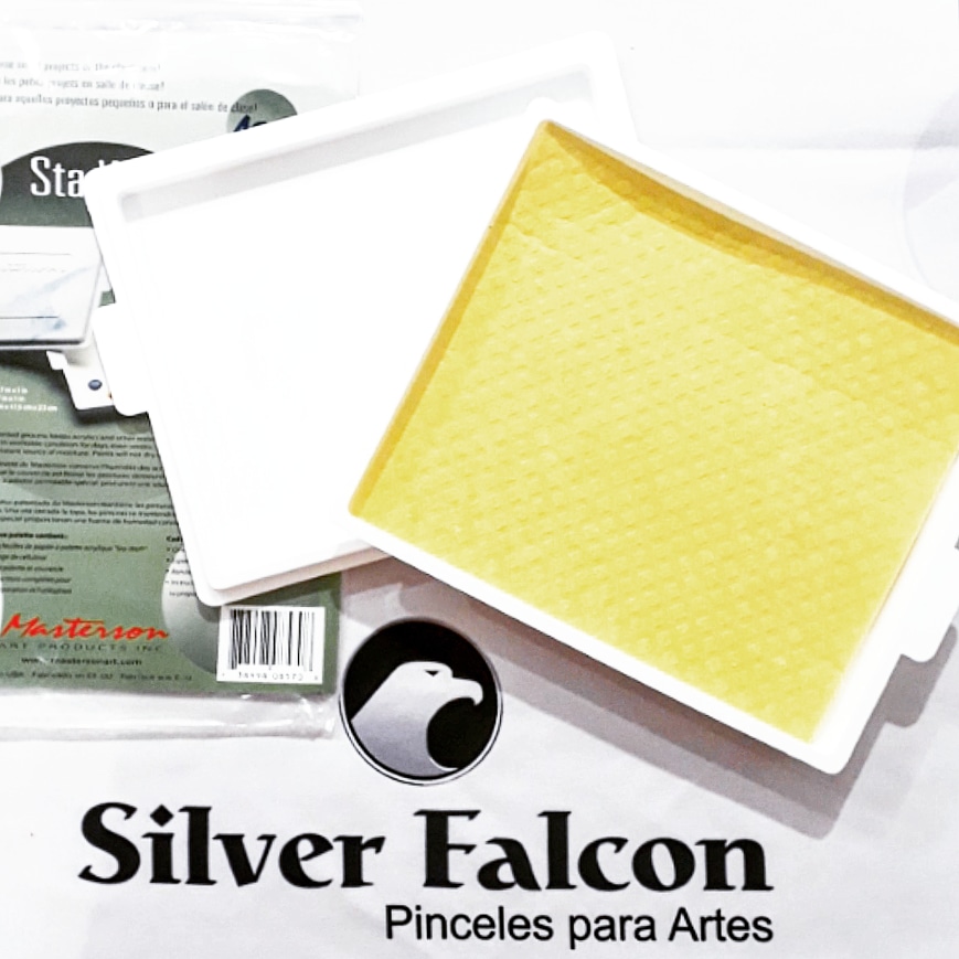 Paleta Humeda  Pinceles Silver Falcon & Artículos para Artes