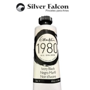 Oleo Gamblin Ivory Black 1980 37 ml