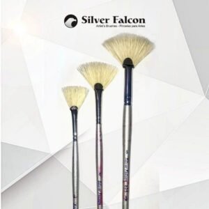 Set 6 Pincel Abanico Cerda Duro 825