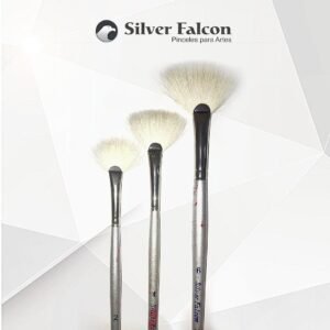 Set 7 Pincel Abanico Pelo Blando 835